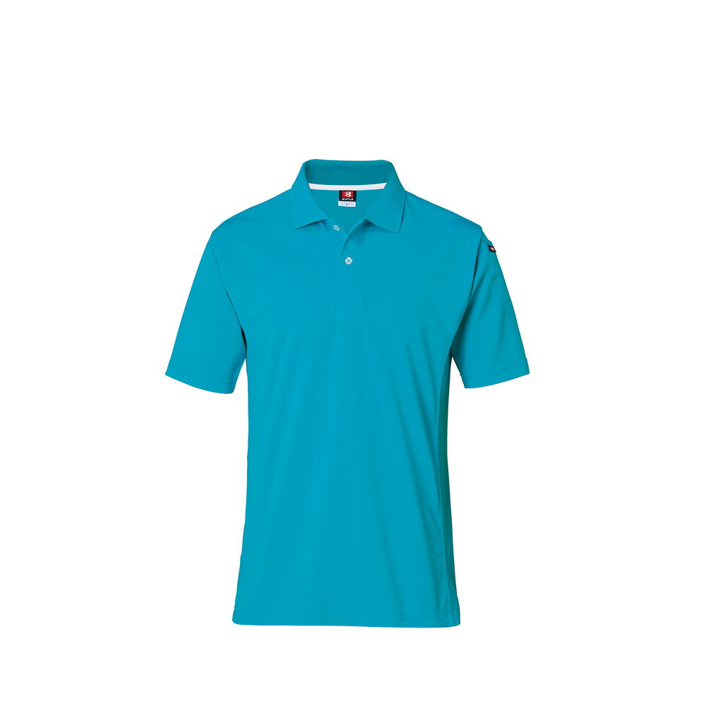 BURTLE バートル 半袖ポロシャツ半袖ポロ 305 シャツ 作業服 作業着 軽量 伸縮性 丈夫 多機能 ポケット付き おしゃれ かっこいい 現場 アウトドア 建設 工事 整備 倉庫 製造 配送 屋外 作業用 スタッフ ユニフォーム(4.0)