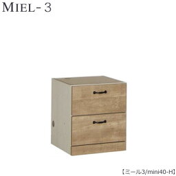 壁面収納　MIEL-3/ミール　ミニタイプキャビネット　mini 40−H　【国産】【ユニット】【すえ木工】