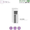 サニタリーすきまくん 幅30〜40 奥行32cm/42cm/52cm 洗面収納棚 ランドリー収納 LTR