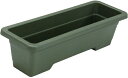 【国産】AZライトプランターエコ (緑) (横)630mm(縦)215mm(高さ)180mm 園芸 プラスチック製植木鉢