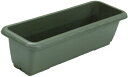 【国産】AZプランター650エコ(緑)スノコ付 (横)655mm(縦)230mm(高さ)180mm 園芸 プラスチック製植木鉢
