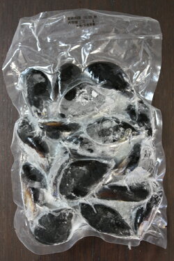 ムール貝、冷凍(広島県宮島産・宮島ムール貝)５００ｇX2袋