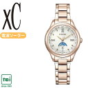 daichiコレクション CITIZEN xC シチズン クロスシー EE1004-57A ソーラー 電波 レディス 腕時計 サクラピンク サンアンドムーン表示...