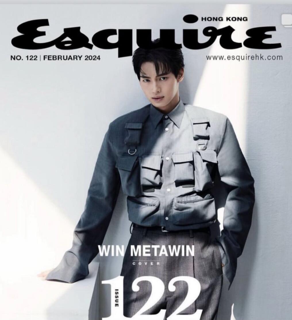 ●送料無料タイ人俳優Win Metawin 表紙＆特集！香港雑誌Esquire君子雑誌2024年2月号