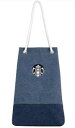 2023 NEW!台湾スターバックスstarbucks coffeeホワイトロープ★デニムタンブラーバッグ 台湾スタバ