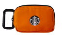 2025 NEW!台湾スターバックスstarbucks coffeeBEAMS + STARBUCKS コラボ【オレンジ】ミニポーチ 台湾スタバ