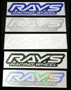 RAYS Racing Wheel NEWロゴステッカー W140 ヌキ文字タイプ レイズギア レーシングホイール ニューロゴステッカー