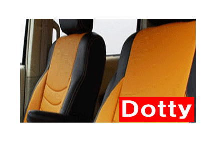 【Dotty】 COX-SPORTS シートカバー 1台分 デリカD:5 （8人乗り）にお勧め！ CV5W,CV4W系 H21/11→H22/12 品番：4202 1