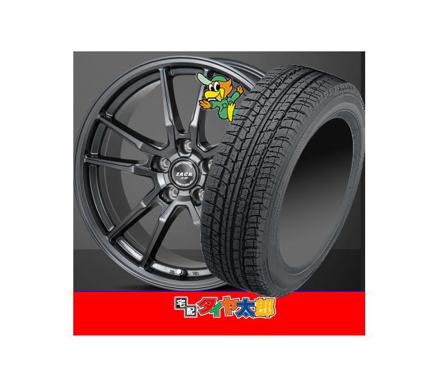 【14インチ】デミオ （DE3AS DE3FS系）等 【日本製★国産 アイスナビ 7】175/65R14【ZACK JP-520】5.5J-14inch 4穴 PCD100 in40 スタッドレスタイヤ 激安 ホイール付き 4本 175-65-14