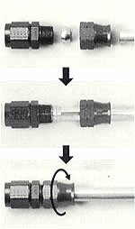 アルミチュービングアダプター（メスタイプ） サイズ：#8 内径：12.7mm 品番：165108