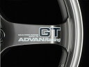 【ADVAN アドバン】ADGT STICKER シルバー アドバンレーシング ホイール用 品番：V1401