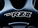 【ADVAN アドバン】ADVAN Racing RZ II ナットホール間専用ステッカー ホワイト アドバンレーシング ホイール用 品番：V1964