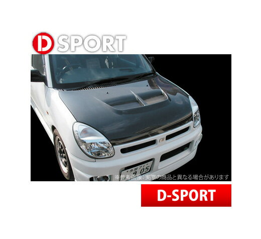 【D-SPORT / Dスポーツ】エアロボンネット / MC後用 / 未塗装 ストーリア 全型式 などにお勧め 品番：53301-A020 ディースポーツ