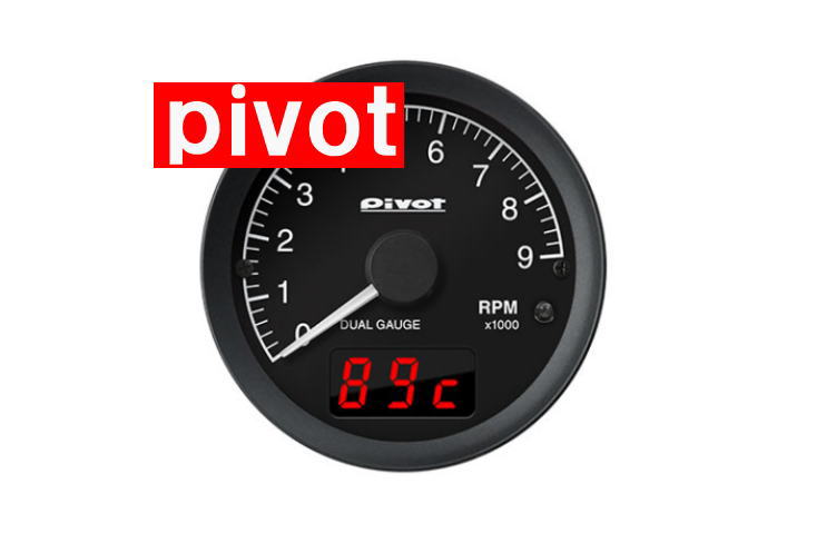 【PIVOT/ピボット】アトレーワゴン ※2 等にお勧め DUAL GAUGE RS タコメーター 型式等：S321/331G 品番：DRX-T