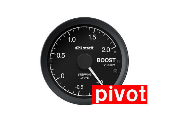 【PIVOT/ピボット】スイフト 等にお勧め GT GAUGE-60 ブースト計 型式等：ZC13S 品番：GOB