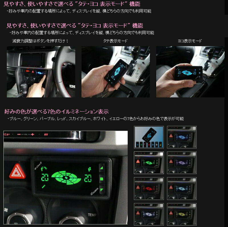 【クスコ】 ロードスター 等にお勧め e-con2 電調式減衰力40段コントローラー 型式等：NB6C 品番：00B 60J 1010