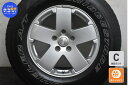 中古 JEEP 純正 タイヤホイールセット 1本セット 18インチ 7.5J +44.45 PCD 127 P255/70R18 112S【 ブリヂストン 製 タイヤ付き】