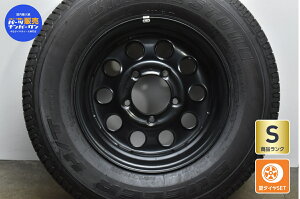 中古 スズキ 純正 タイヤホイールセット 1本セット 15インチ 5.5J +5 PCD 139.7 195/80R15 96S【 ブリヂストン 製 タイヤ付き】