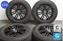 中古 レアマイスター スタッドレスタイヤホイールセット 4本セット 18インチ 8J +40 PCD 112 235/60R18 107Q【 ダンロップ 製 スタッドレスタイヤ付き】