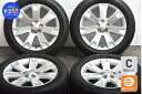 中古 ミツビシ 純正 タイヤホイールセット 4本セット 18インチ 7J +38 PCD 114.3 225/55R18 97H【 グッドイヤー 製 タイヤ付き】