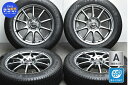 中古 MID スタッドレスタイヤホイールセット 4本セット 15インチ 5.5J 40 PCD 100 175/65R15 84T【 コンチネンタル 製 スタッドレスタイヤ付き】