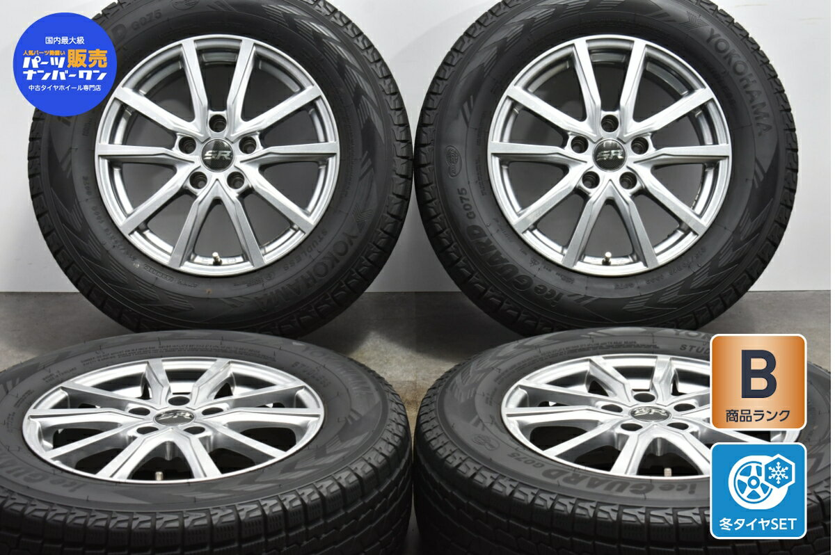 中古 レアマイスター スタッドレスタイヤホイールセット 4本セット 16インチ 6.5J +38 PCD 114.3 215/70R16 100Q【 ヨコハマ 製 スタッドレスタイヤ付き】