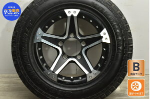 中古 ウェッズ タイヤホイールセット 1本セット 16インチ 6.5J +22 PCD 139.7 185/65R16 105/103L LT【 ヨコハマ 製 タイヤ付き】