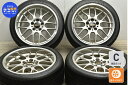 中古 BBS タイヤホイールセット 4本セット 18インチ 8.5J 13 PCD 120 235/40R18 95H XL 265/35R18 97Y【 ナンカン 製 タイヤ付き】