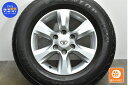 中古 トヨタ純正 タイヤホイールセット 1本セット 17インチ 7.5J +25 PCD 139.7 265/65R17 112S【 ダンロップ 製 タイヤ付き】