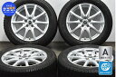 中古 レアマイスター スタッドレスタイヤホイールセット 4本セット 16インチ 6.5J +48 PCD 100 205/55R16 91Q【 ヨコハマ 製 スタッドレスタイヤ付き】