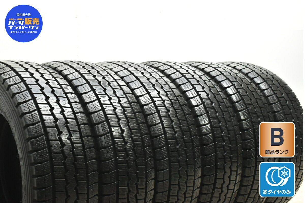 中古 ダンロップ スタッドレスタイヤ 6本セット 225/70R16 117/115L LT【 ウインターマックス LT03M 】