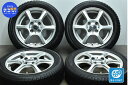 中古 YFC スタッドレスタイヤホイールセット 4本セット 14インチ 4.5J +45 PCD 100 155/65R14 75Q【 ヨコハマ 製 スタッドレスタイヤ付き】