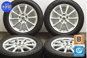 中古 ブリヂストン スタッドレスタイヤホイールセット 4本セット 17インチ 7J 45 PCD 114.3 215/55R17 94Q【 ブリヂストン 製 スタッドレスタイヤ付き】