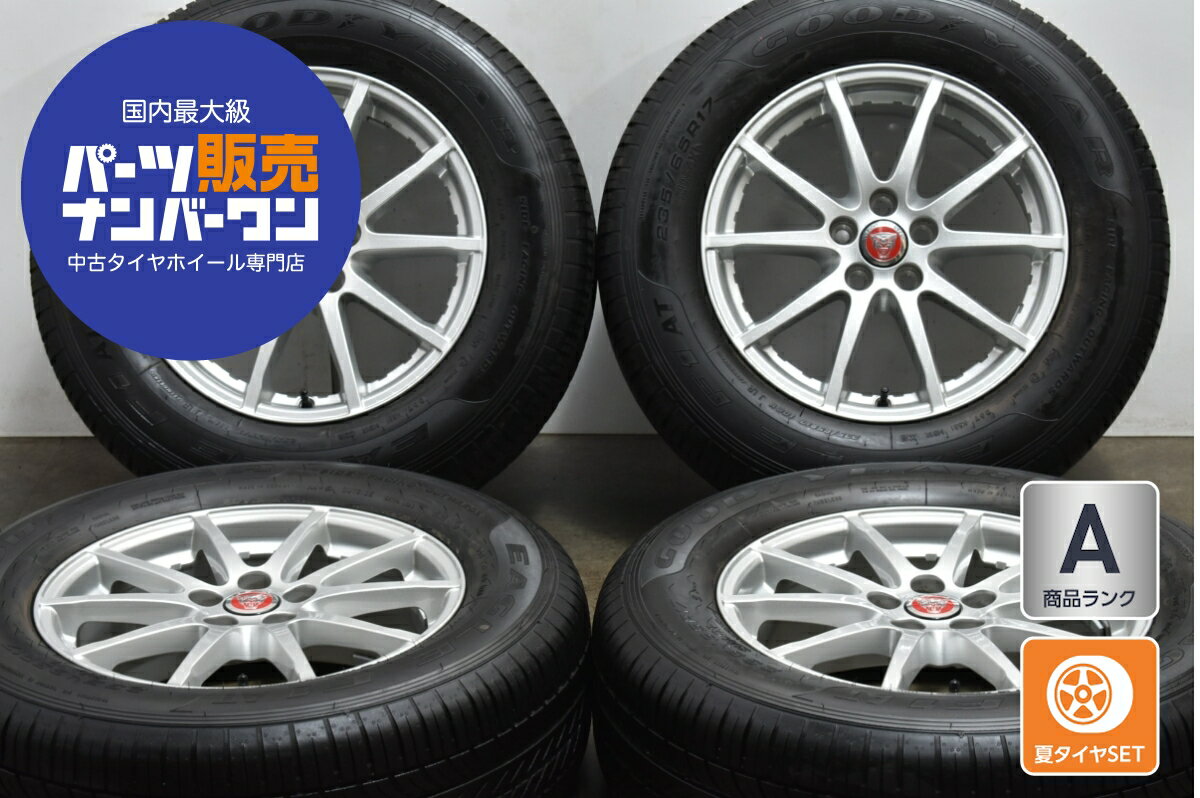 中古 Again アゲイン ホイール 17インチ 17×7J+53 PCD114.3 5穴 4本 