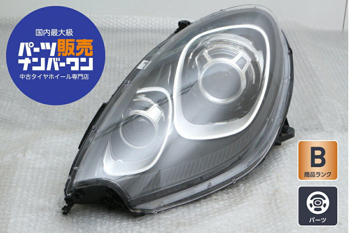 中古 ポルシェ 95B マカン 純正 キセノン ヘッドライト 左側 95B.941.031.CR Z HSW PDLS LV 760.71.000.10 HID バラスト付
