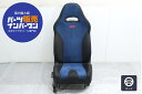中古 スバル GDB インプレッサ WRX STI 純正 運転席シート 1脚 シートレール付属 ブルー×ブラック