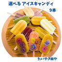 アイスキャンディー(お花9) アイスバー スイーツ 選べる フルーツ 花 贈り物 ギフト プレゼント いぶすきプア エディブルフラワー 鹿児島 指宿 ご当地グルメ たいやき絲や いちご 苺 マンゴー パッションフルーツ グアバ あずき チョコ 抹茶 お中元