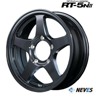 OFF Performer RT-5N+2(オフパフォーマーアールティーゴーエヌプラスツー)ジムニー用アルミホイール16x5.5J+22 139.7/5H ダークガンメタ2