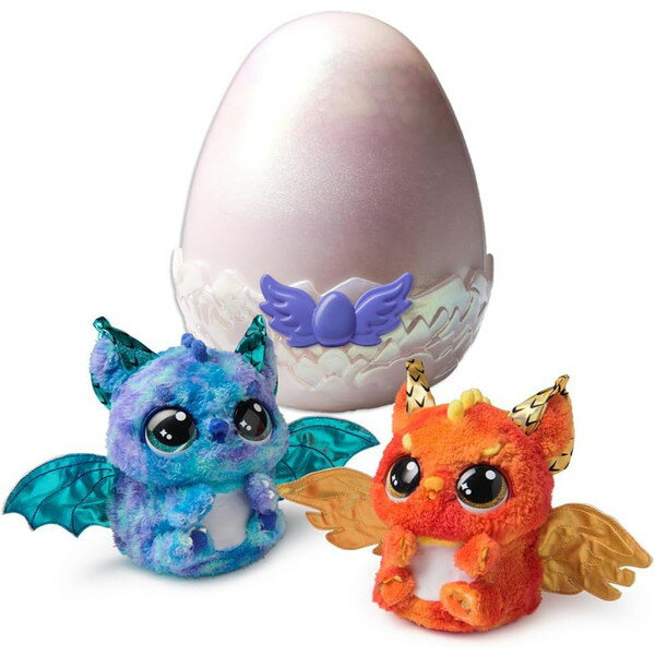 Amazon | うまれて!ウーモ ワォ ピンク&イエロー (HATCHIMALS