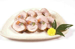 【冷凍】【★日岡】鶏肉八幡巻 1本(約180g) ※「冷凍品のみ」10800円以上のご注文で、「冷凍便」の送料が無料となります