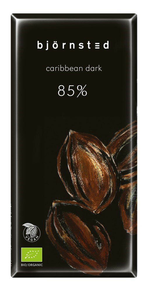 ■【ムソー】bjornsted オーガニックチョコレート・ダーク85％ 100g※冬季商品10月〜