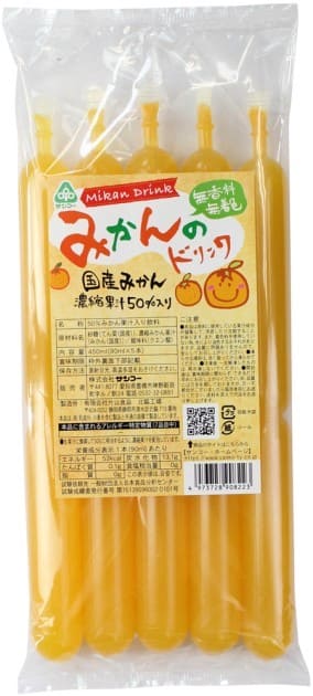 【ムソー】みかんのドリンク90ml 5 夏季限定