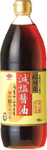 ■【ムソー】（チョーコー）超特選・減塩醤油900ml
