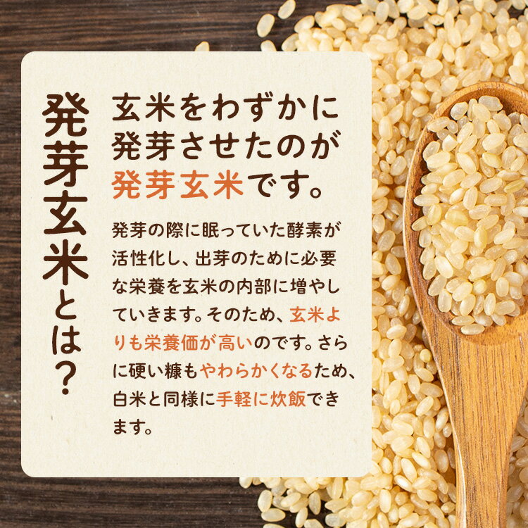 【有機JAS】発芽玄米(国内産有機玄米100%使用) 　500g※メール便発送可（1通につき1...