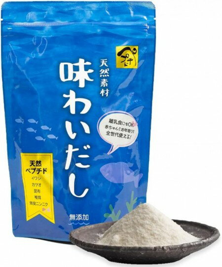 ■容量：500g■賞味期限：製造日より910日 ■原材料：澱粉分解物（国内製造）、風味原料(いわしエキス粉末、かつおエキス粉末、こんぶエキス粉末、しいたけエキス粉末、無臭ニンニクエキス粉末）■メーカー：ペプチドリップ株式会社■配送方法：常温（冷蔵商品との同梱可）★カタクチイワシやカツオを頭からしっぽ、もちろん骨までも丸ごと使用しています。 ★料理のベースの「だし」として ★お湯に溶かすだけで、栄養スープとしてもご使用いただけます。