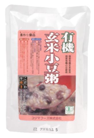 ■【ムソー】(コジマ)有機・玄米小豆粥200g ■【ムソー】(コジマ)有機・玄米小豆粥200g