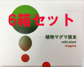 【まとめ買い6箱セット（10％OFF＆ポイント10倍）】【野生植物ミネラル】マグマBIE原末　100g（2g×50袋..