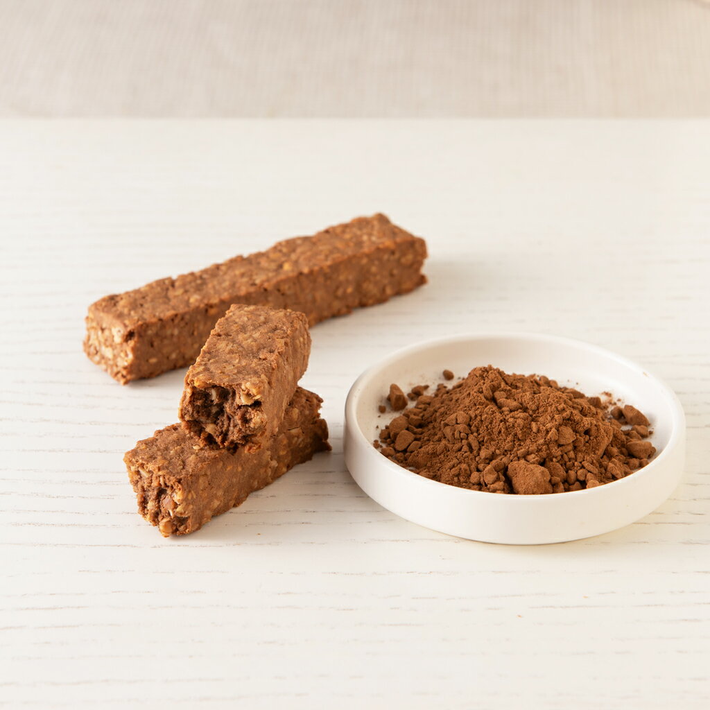●【オーサワ】オーサワのVEGAN PROTEIN BAR(キャロブ＆ココア)小麦不使用2本(約60g)