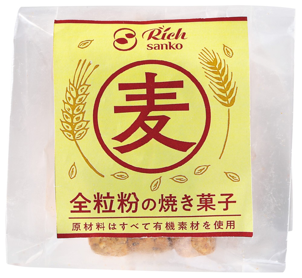 ■原材料：有機小麦全粒粉（有機小麦（オーストラリア産））、有機オートミール、有機メープルシロップ、有機レーズン、有機ショートニング■賞味期限：製造日より120日■保存方法：＊直射日光・高温多湿をおさけください。 　　F■配送方法：常温（分類：加工食品/菓子/焼菓子（ビスケット、クラッカー））※JANコード：4973728909923 ※手配商品のため、メーカーの在庫状況によっては欠品となる場合があります。 また、手配商品につきましては、ご注文後のキャンセルはできませんのでご了承ください。