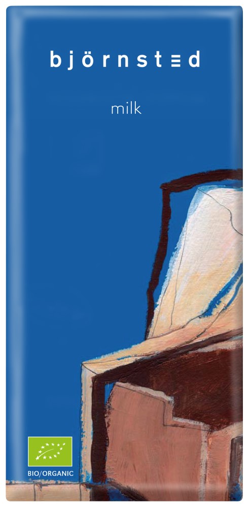 ■【ムソー】bjornsted 有機チョコレート・ミルク 100g※冬季商品10月～